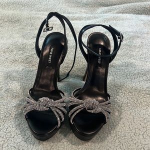 Nine West sparkly heels